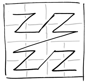 zigzag